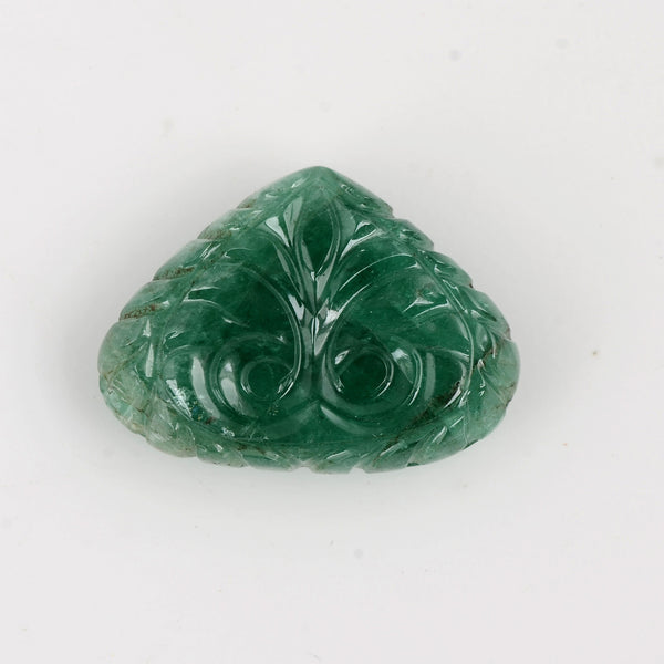 1 pcs Emerald  - 14.76 ct - Fancy - Green