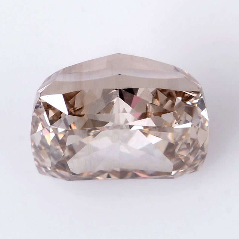 1 pcs Diamond  - 0.71 ct - Cushion - Fancy Brown - SI2