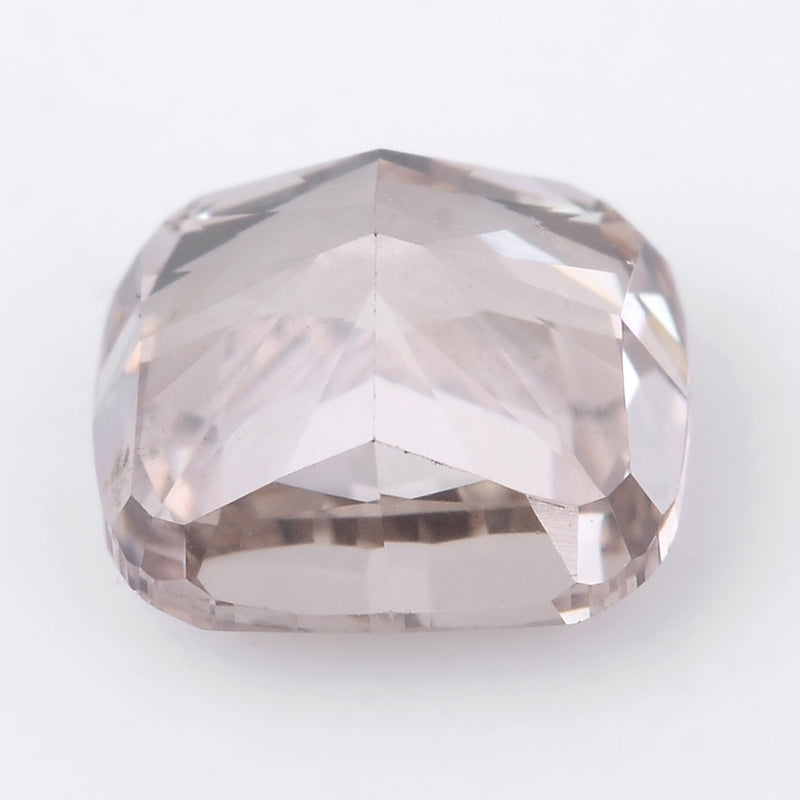 1 pcs Diamond  - 0.5 ct - Cushion - Fancy Brown - VVS2