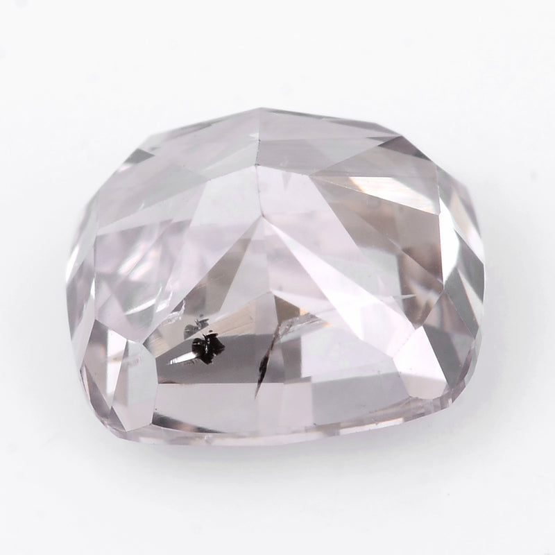 1 pcs Diamond  - 0.62 ct - Cushion - Brown - I1