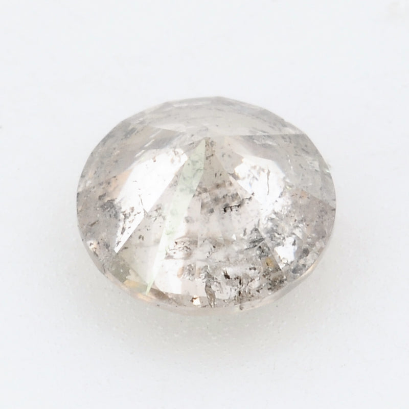 1 pcs Diamond  - 0.49 ct - ROUND - Grey
