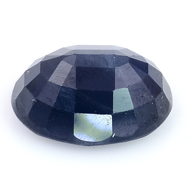 1 pcs Sapphire  - 2.6 ct - Oval - Deep Blue
