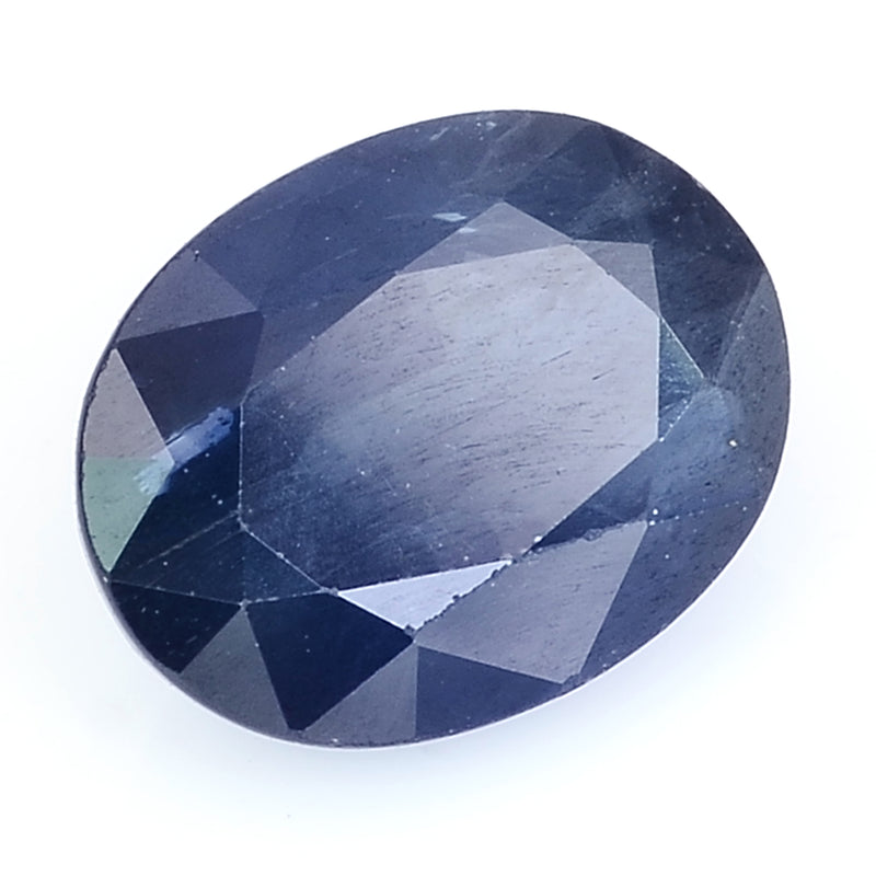 1 pcs Sapphire  - 1.91 ct - Oval - Deep Blue