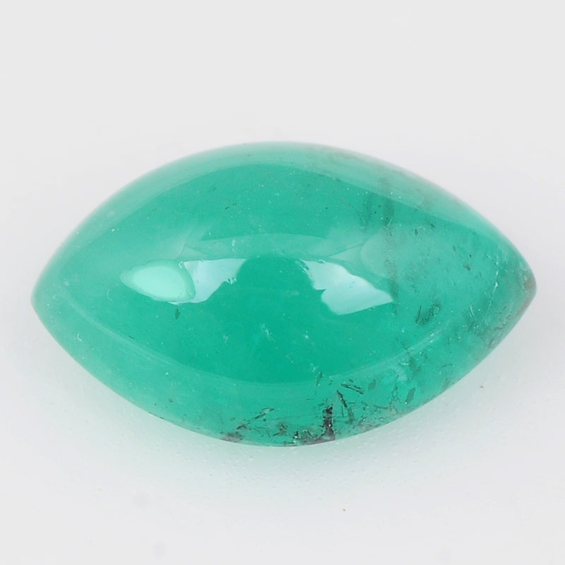 1 pcs Emerald  - 3.11 ct - Marquise - Intense Green