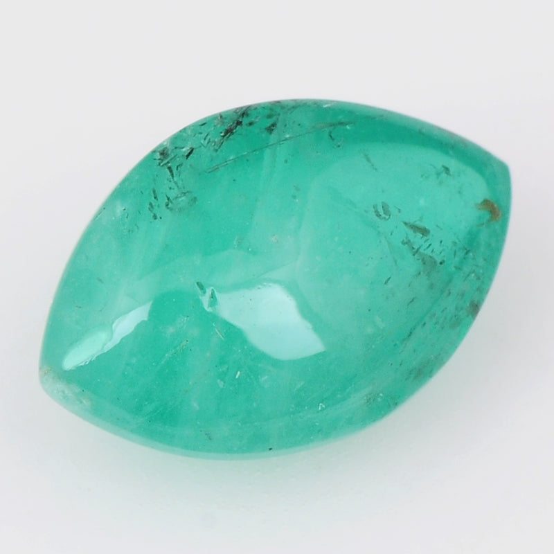 1 pcs Emerald  - 3.11 ct - Marquise - Intense Green