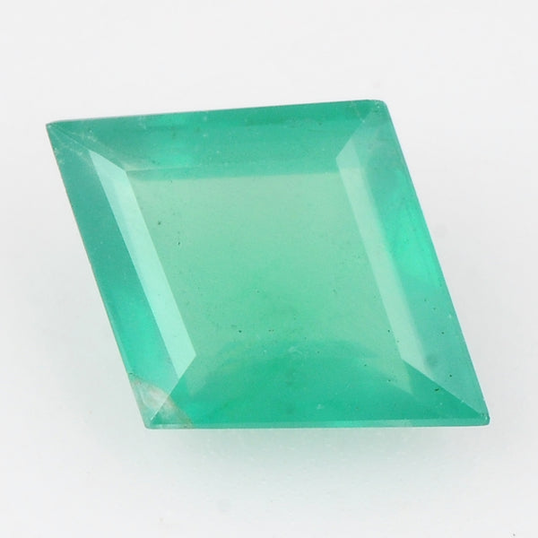 1 pcs Emerald  - 1.42 ct - Lozenge - Green