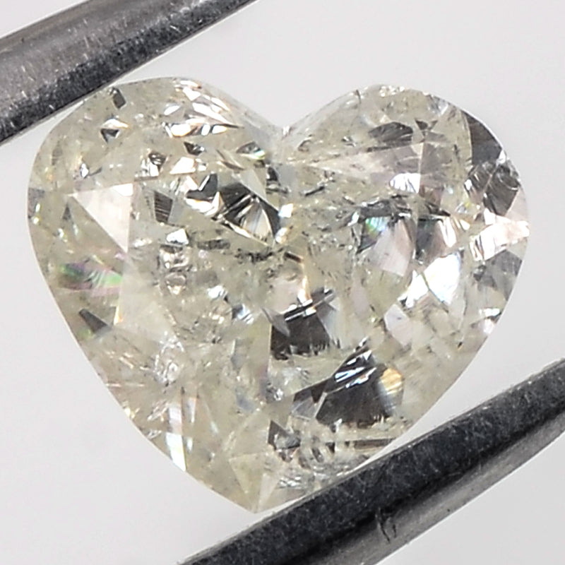 1 pcs DIAMOND  - 0.33 ct - Heart - I - I3