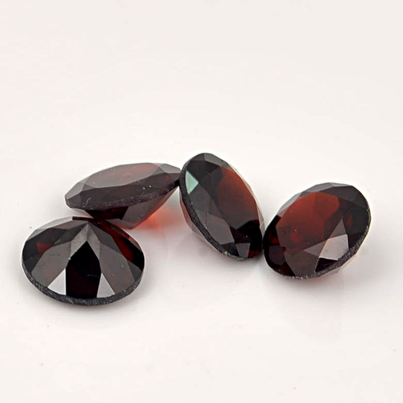 10.76 Carat Red Color Round Garnet Gemstone