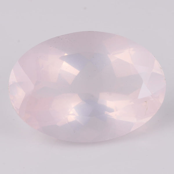 46.25 Carat Pink Color Oval Rose Quartz Gemstone