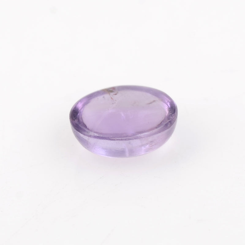 2.60 Carat Purple Color Oval Amethyst Gemstone