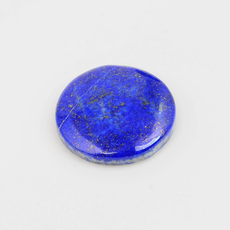 Round Blue Color Lapis Gemstone 39.64 Carat