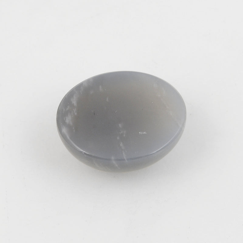 Oval Grey Moonstone Gemstone 12.40 Carat