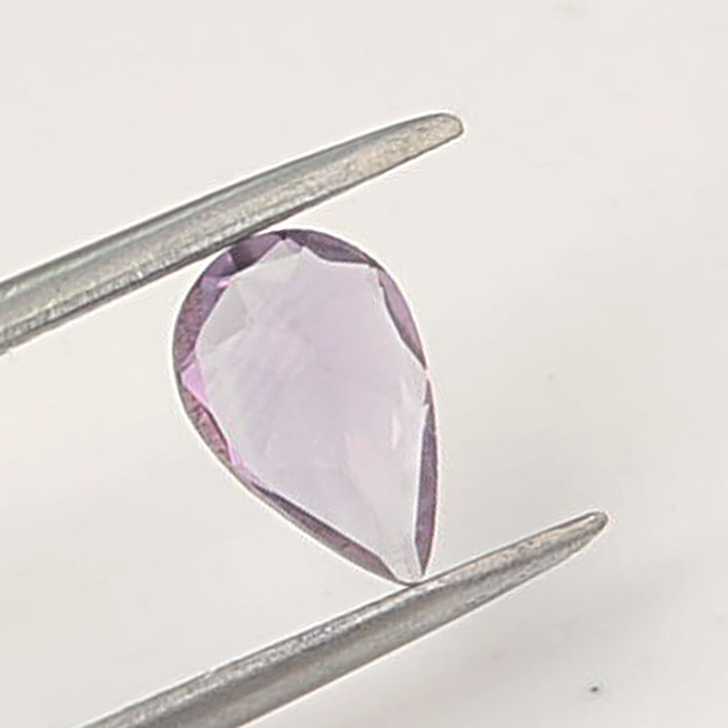 3.70 Carat Purple Color Pear Amethyst Gemstone