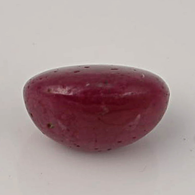 3.42 Carat Red Color Oval Ruby Gemstone