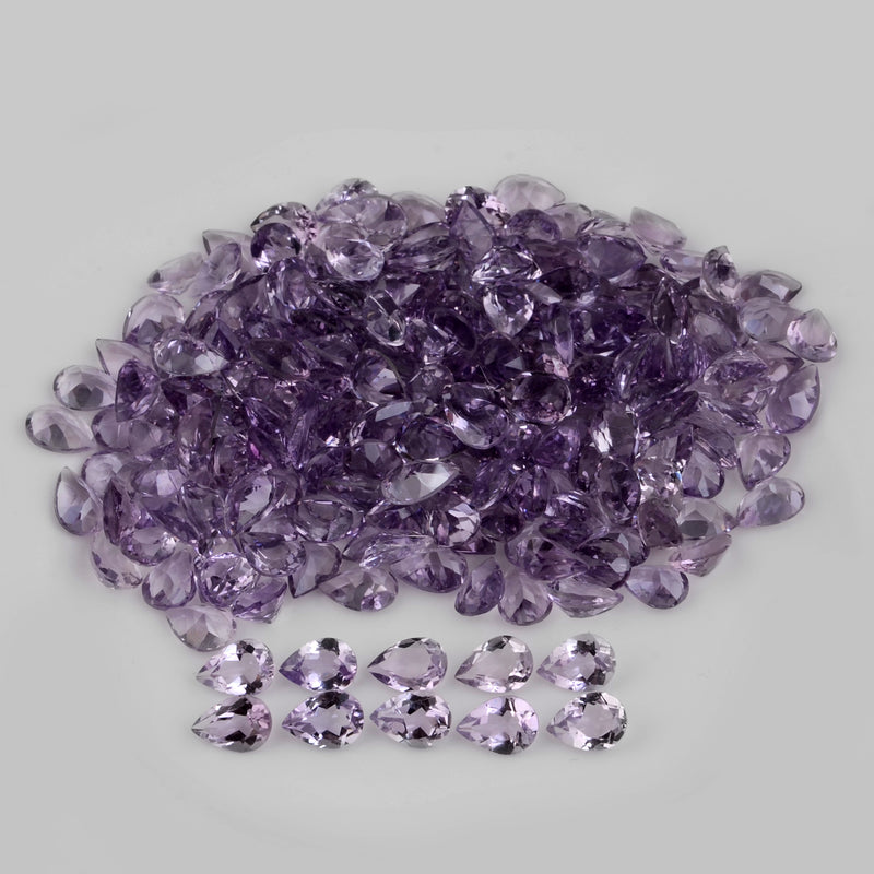 401.87 Carat Pear Purple Amethyst Gemstone