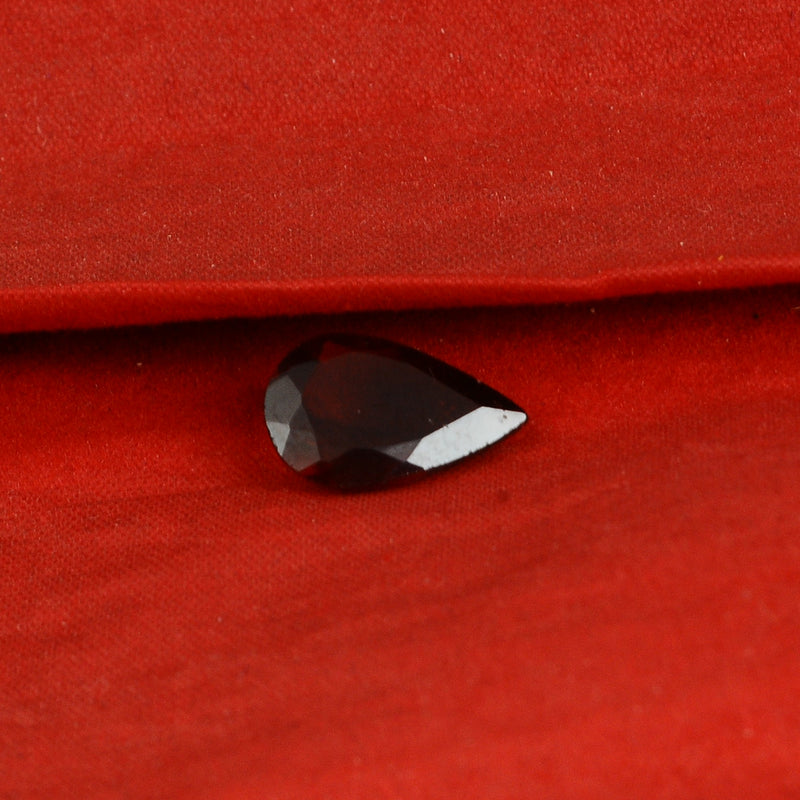 2.60 Carat Red Color Pear Garnet Gemstone
