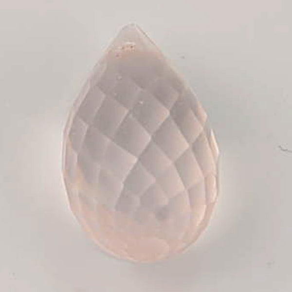 2.55 Carat Pink Color Drops Rose Quartz Gemstone