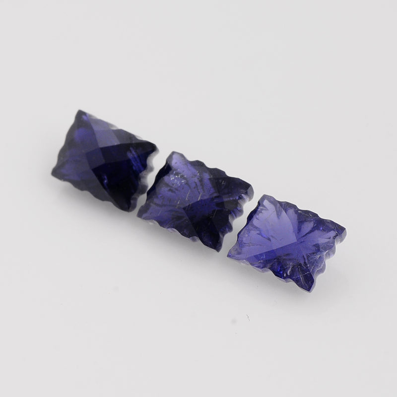 8.1 Carat Blue Color Octagon Iolite Gemstone