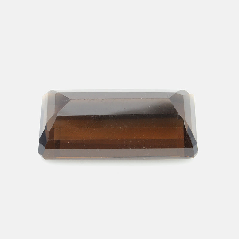 54.85 Carat Brown Color Octagon Smoky Quartz Gemstone