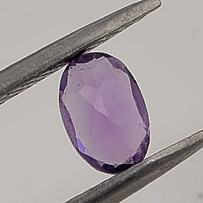 4.20 Carat Purple Color Oval Amethyst Gemstone
