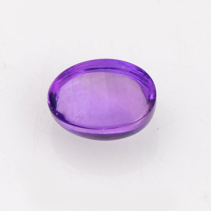 1.00 Carat Purple Color Oval Amethyst Gemstone