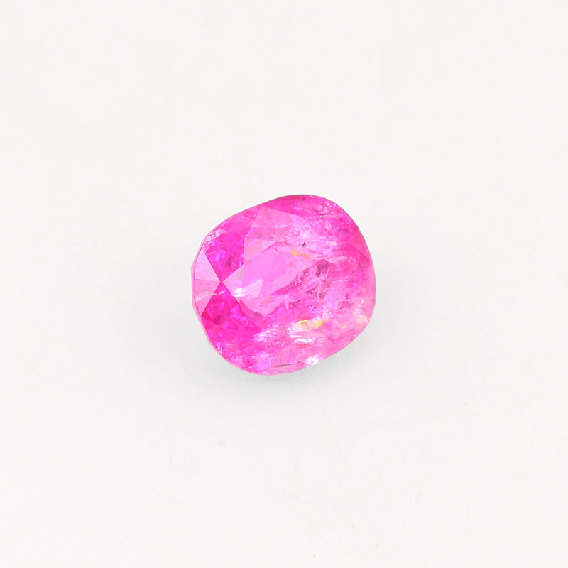 1 pcs Sapphire  - 2.49 ct - Cushion - Intense/Vivid Purplish Pink