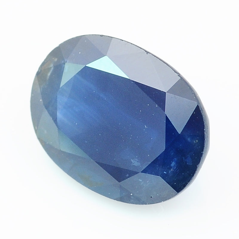 1 pcs Sapphire  - 2.34 ct - Oval - Blue