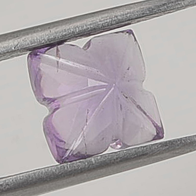 3.54 Carat Purple Color Fancy Amethyst Gemstone
