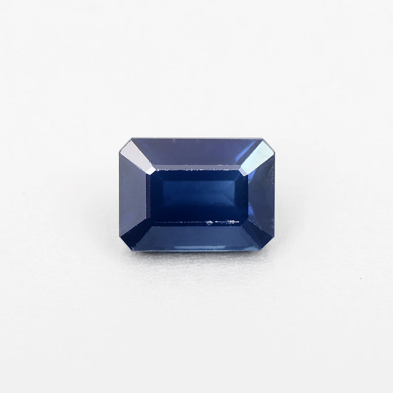 Octagon Blue Color Sapphire Gemstone 1.50 Carat