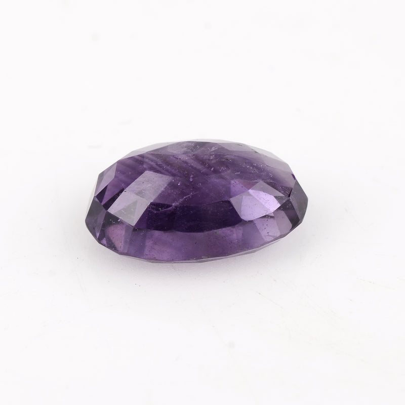 1 pcs Amethyst  - 8.27 ct - Oval - Purple