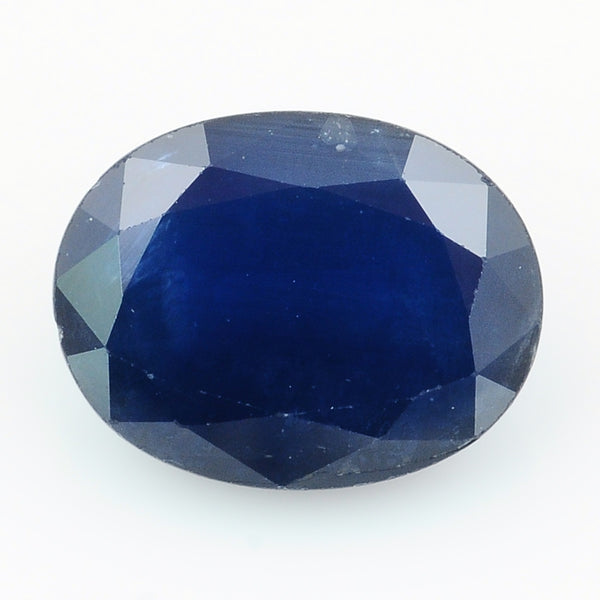1 pcs Sapphire  - 3.43 ct - Oval - Blue