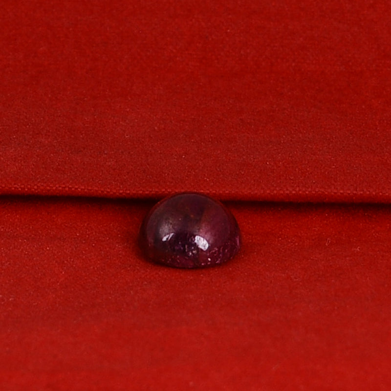 2.95 Carat Red Color Round Ruby Gemstone