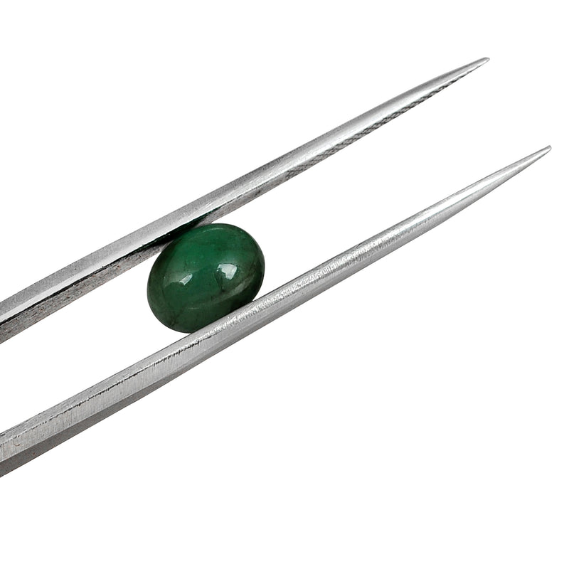 Oval Green Color Emerald Gemstone 2.60 Carat