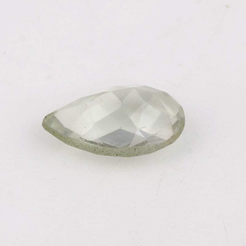 2.65 Carat Green Color Pear Amethyst Gemstone