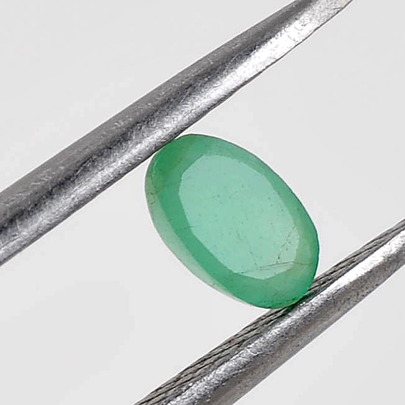 48.65 Carat Green Color Oval Emerald Gemstone