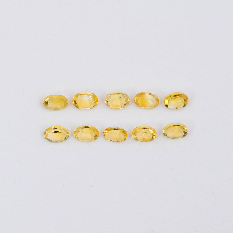 Oval Yellow Color Citrine Gemstone 1.60 Carat