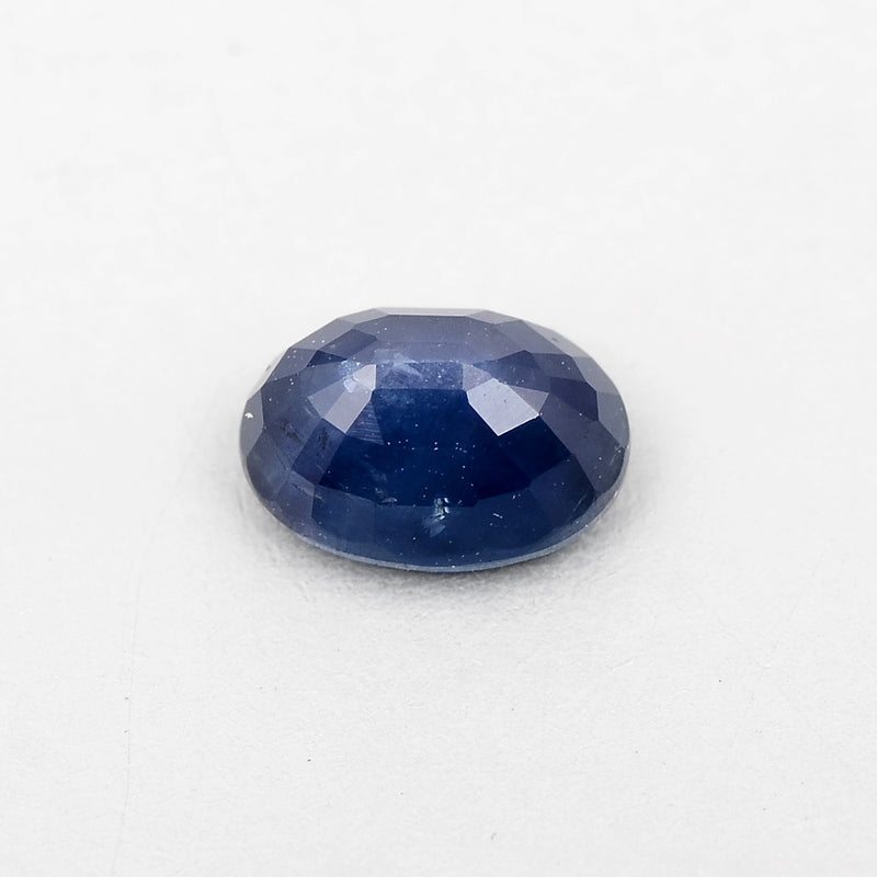 Oval Blue Color Sapphire Gemstone 1.37 Carat