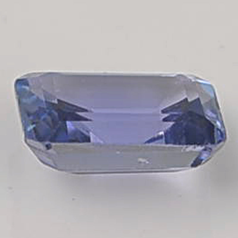 1.07 Carat Bluish Violet Color Octagon Tanzanite-IGI Certified
