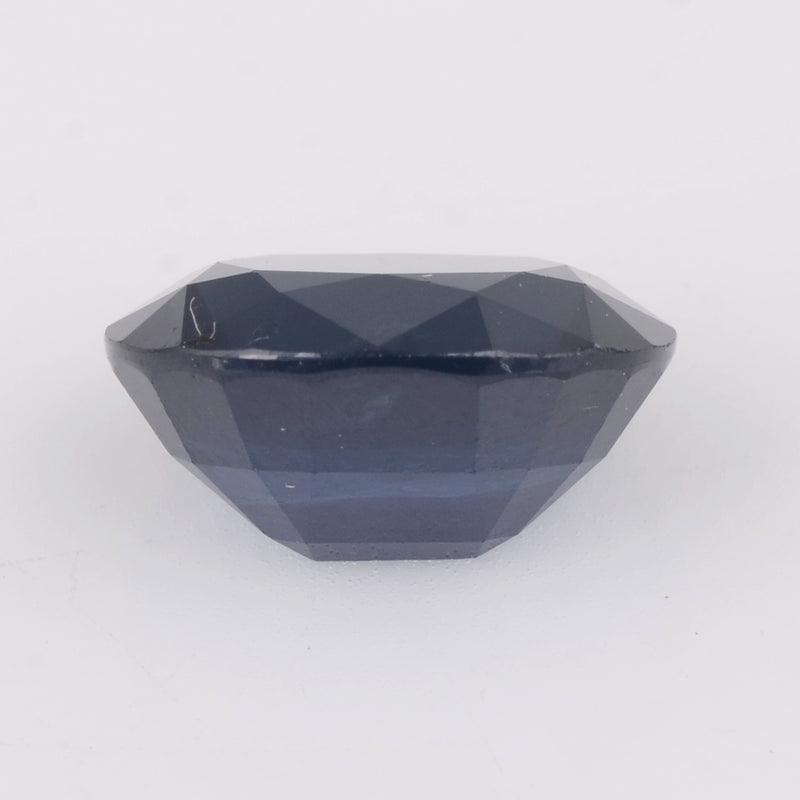 Oval Dark Blue Color Sapphire Gemstone 5.33 Carat - AIG Certified