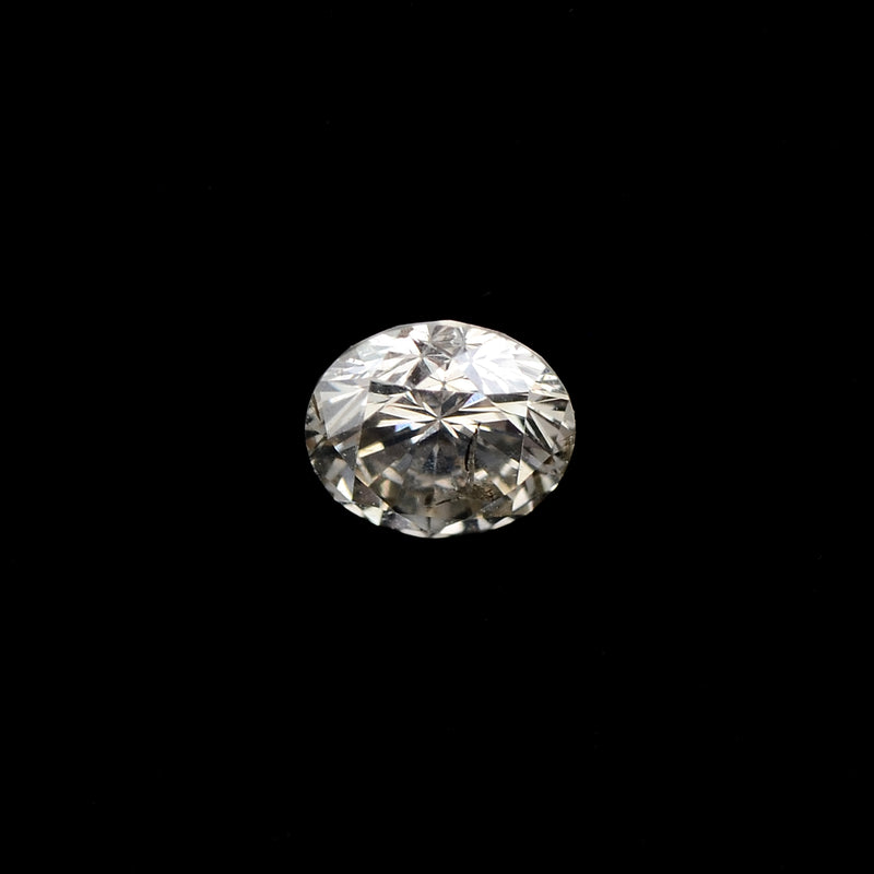 Round P Color Diamond 0.31 Carat - AIG Certified