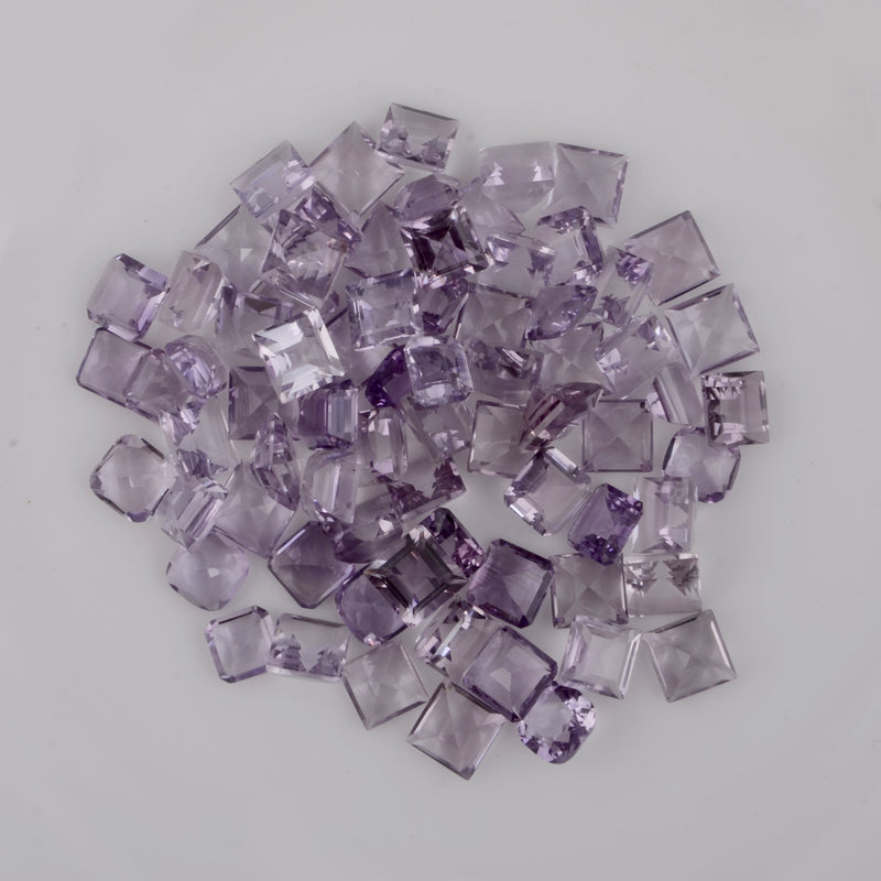 114.1 Carat Square Purple Amethyst Gemstone
