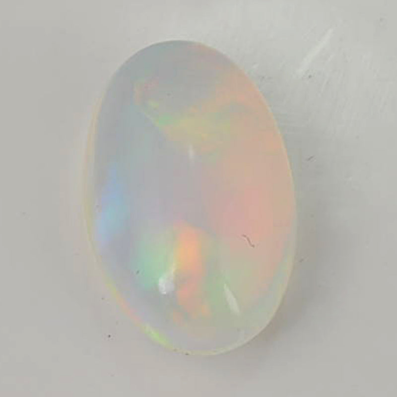 2.79 Carat Very Light Yellow Color Oval Opal-IGI Certified
