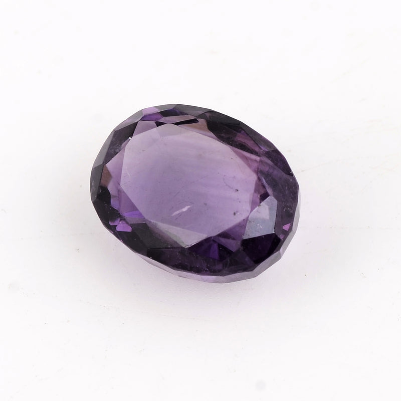 6.27 Carat Purple Color Oval Amethyst Gemstone