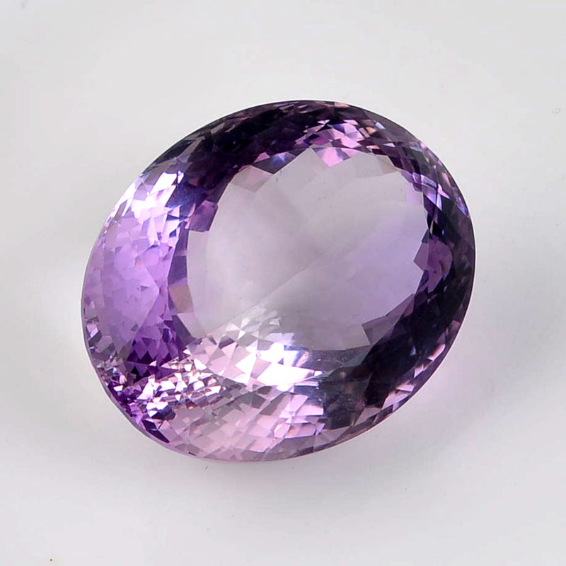 78.66 Carat Oval Purple Amethyst Gemstone