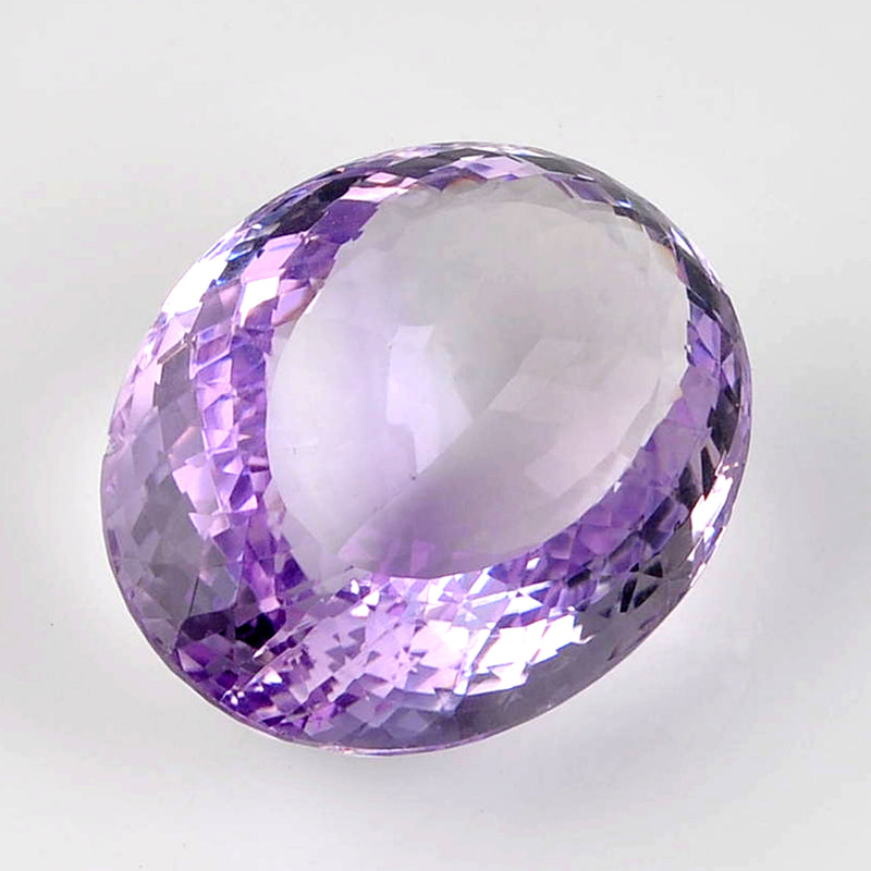 78.28 Carat Oval Purple Amethyst Gemstone