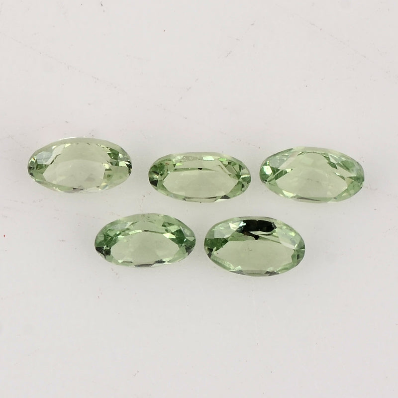 2.70 Carat Green Color Oval Tsavorite Gemstone
