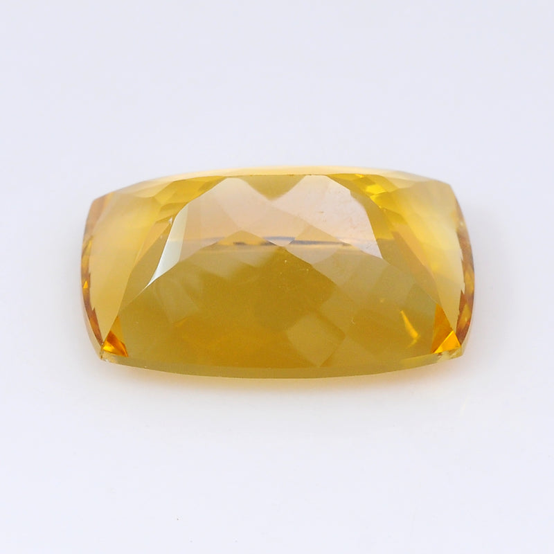 Cushion Yellow Color Citrine Gemstone 54.81 Carat - ALGT Certified