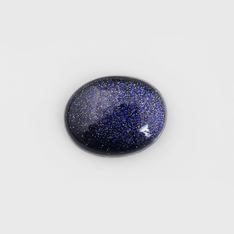 18.6 Carat Blue Color Round Sunstone Gemstone