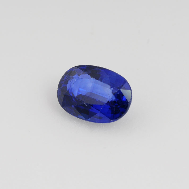 Oval Blue Color Sapphire Gemstone 1.56 Carat
