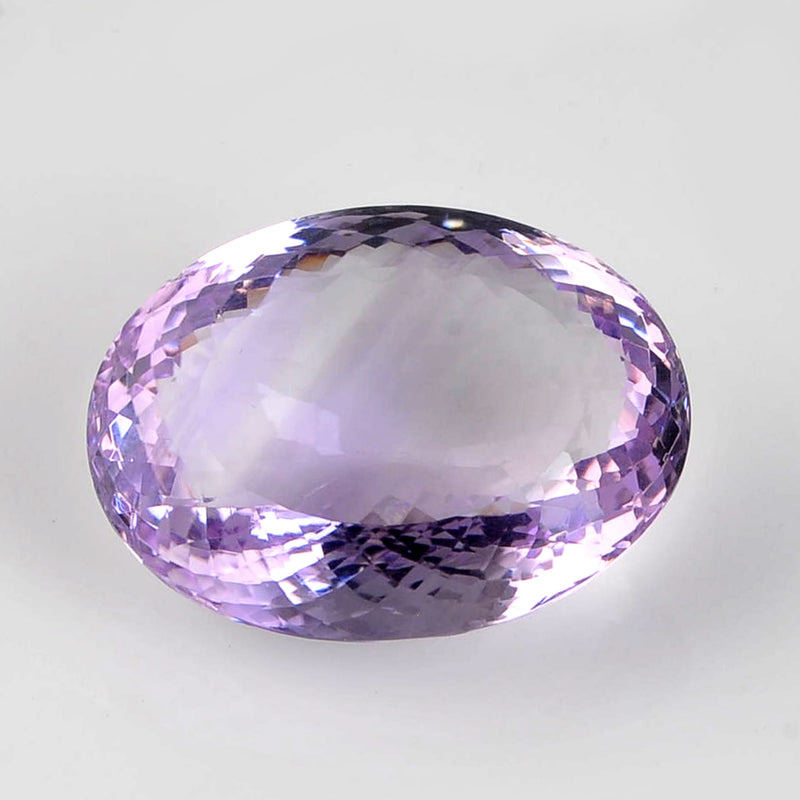78.28 Carat Oval Purple Amethyst Gemstone